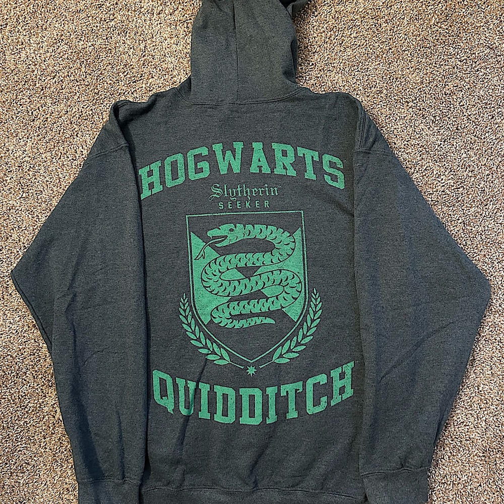 Harry Potter Slytherin Zip Up Hoodie